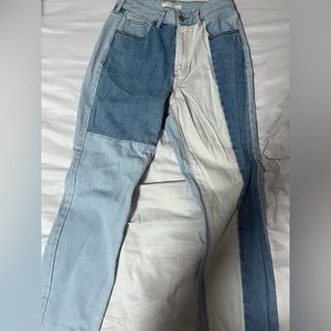 PacSun Eco Hopper Patch Mom Jeans